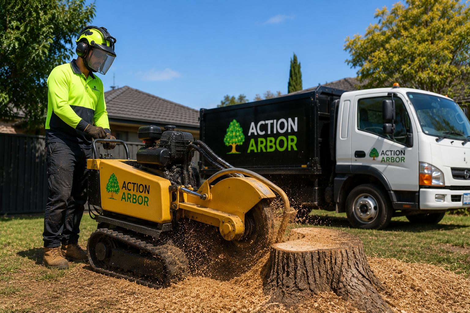 Stump Grinding & Shearing